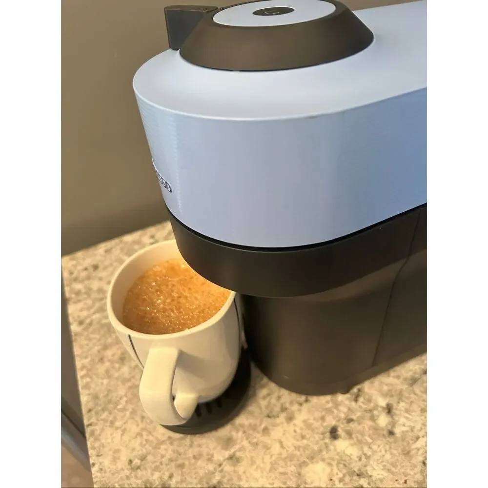 Nespresso Vertuo Pop+ Coffee and Espresso Machine by De'Longhi, Pacific Blue